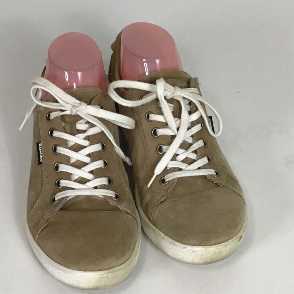 Romika Women Suede Sneakers Sz. 40/9US Brown Used Low top Comfort Shoes - Picture 2 of 10